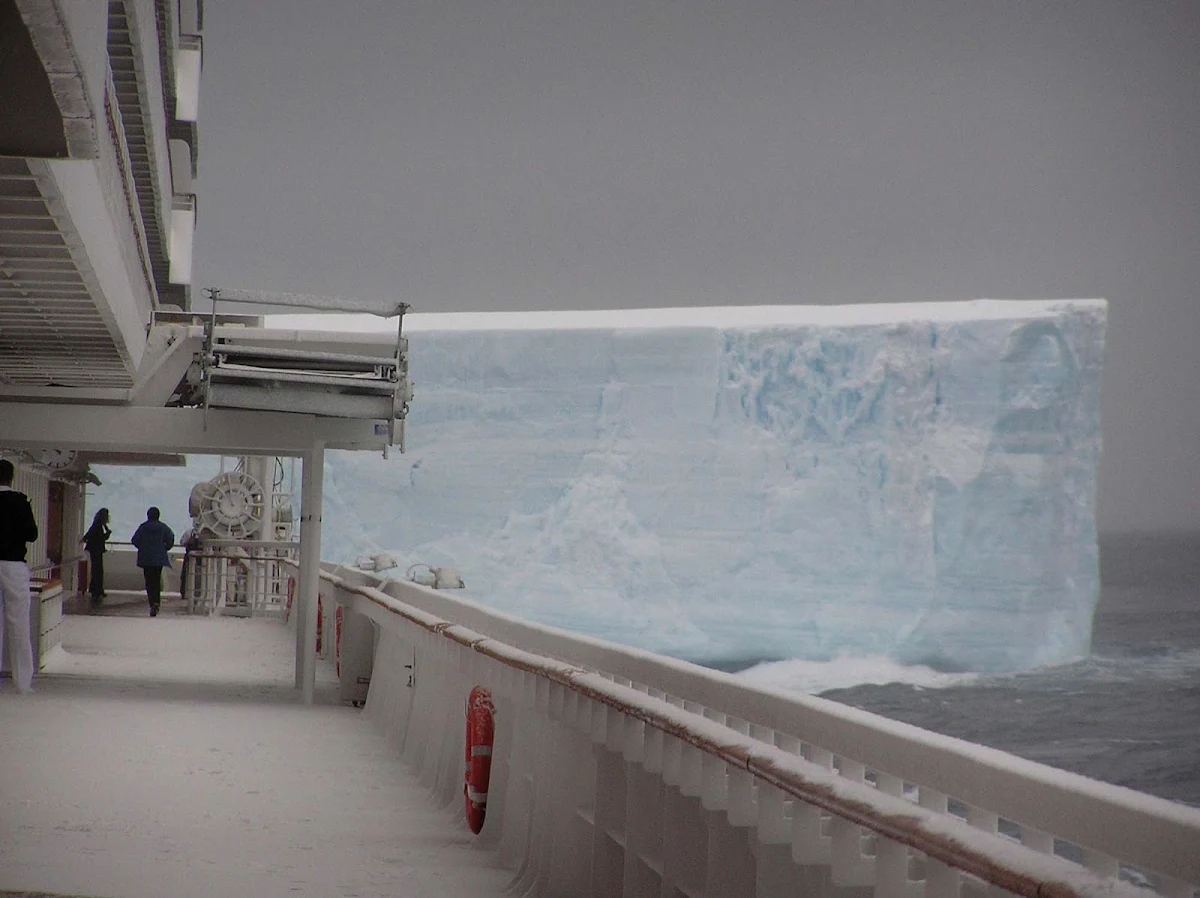 Crystal-Symphony-Antarctica-Iceberg - Take in a close-up view of an iceberg while aboard Crystal Symphony.