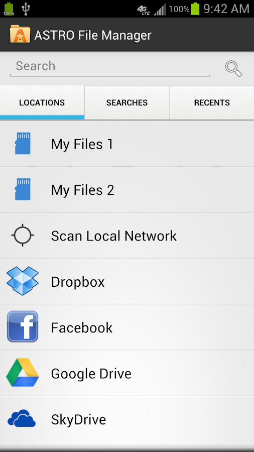 ASTRO File Mgr Ad Free (key) - screenshot