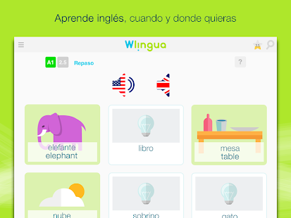 Aprender inglés con Wlingua