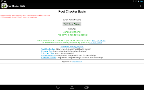 [Root Checker] Screenshot 2