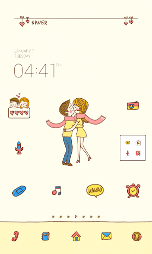 【免費個人化App】U&I dodol launcher theme-APP點子