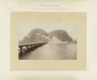 Gezicht op Dumbarton Castle, Glasgow