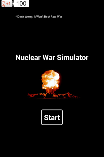 Nuclear War. Simulator.