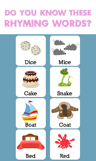 【免費教育App】Rhyming Word: Memory Match-APP點子