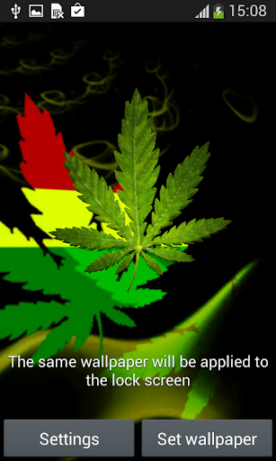 【免費個人化App】Marihuana 3D Live WallPaper-APP點子