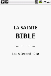 La Sainte Bible Louis Segond