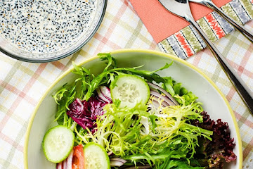 Black Sesame Salad Dressing