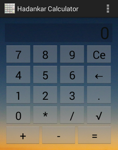 Hadankar Calculator