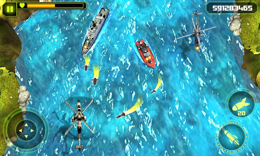 【免費動作App】Gunship Helicopter Battle 3D-APP點子