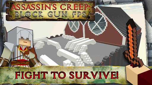 Assassin Mission Block Gun