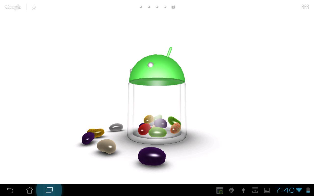 3D Jelly Bean Live Wallpaper Apl Android Di Google Play