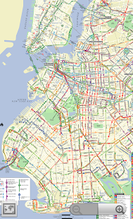 New York Subway & Bus maps