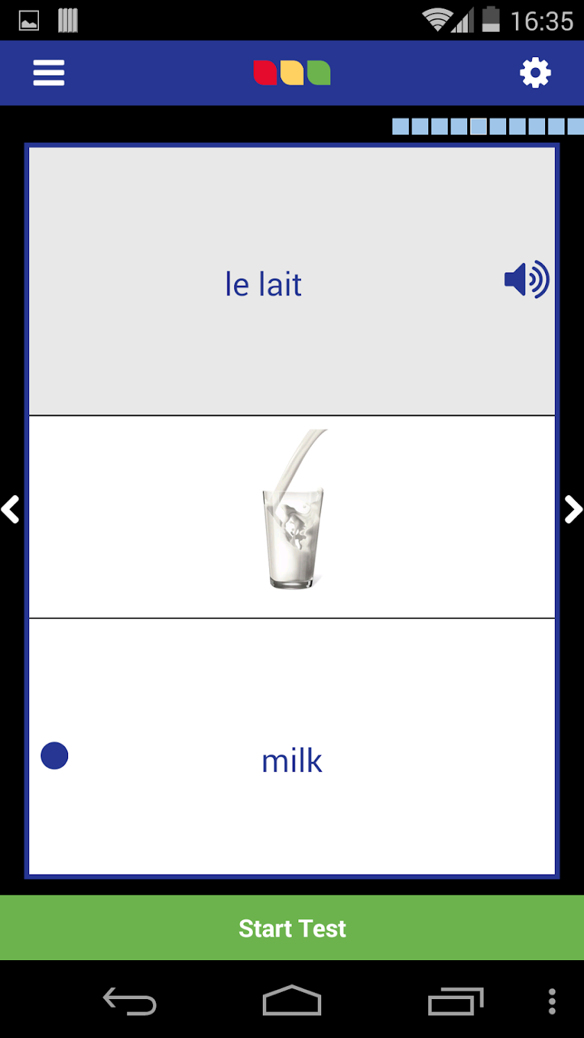 Vocab Express Screen 1