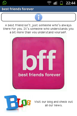 bff - best friends forever