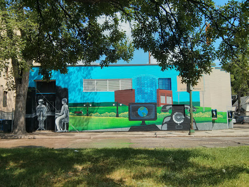 MTS Building Mural