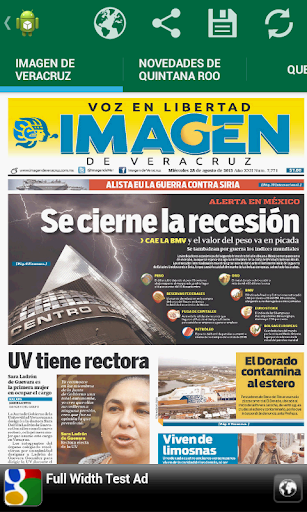 Front Pages of Mexico