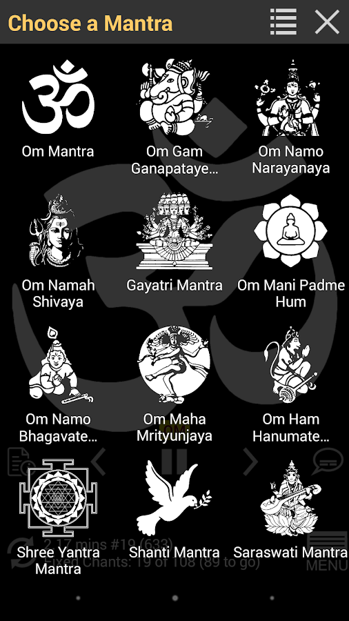 OM Meditate Sleep Mantra Chant - screenshot