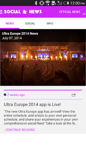 【免費音樂App】Ultra Europe 2014-APP點子