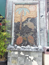 Hawaiian Mosaic Fountain Mural
