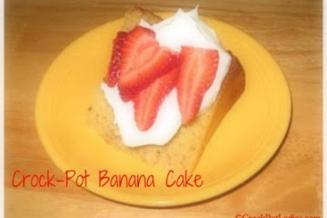 Crock-Pot Banana Cake Recipe
