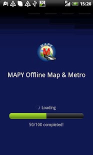 Android application Paris Offline Map &amp; Metro screenshot