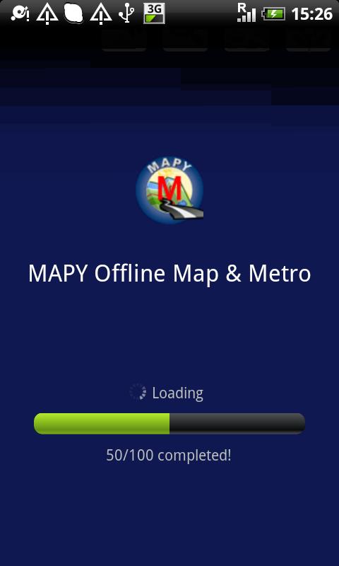 Android application Paris Offline Map &amp; Metro screenshort