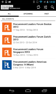 Procurement Leaders -PL Events