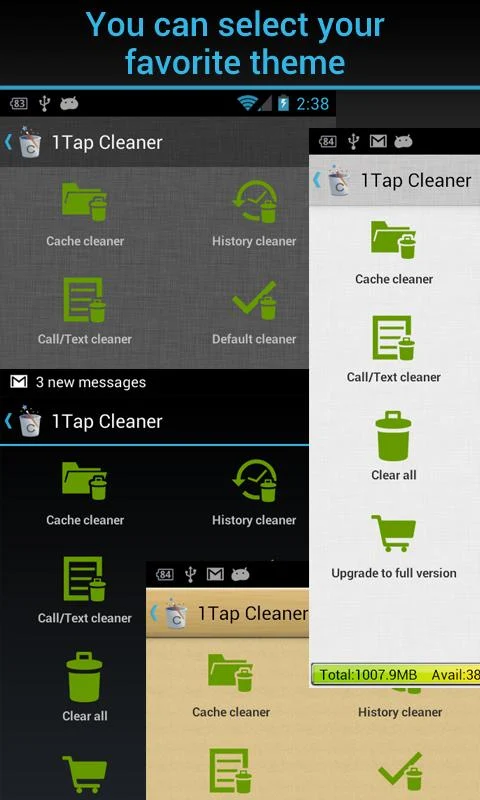 1Tap Cleaner Pro (Português) - screenshot