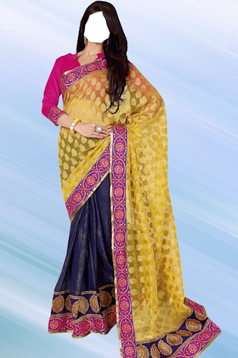 Designer Saree Photo Suit