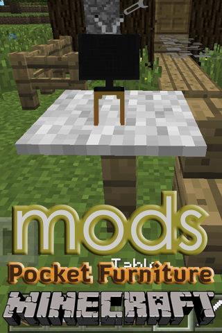 Pocket Furniture MCPE Mod