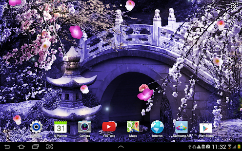 Mystic Sakura Live Wallpaper