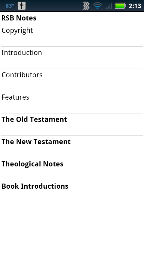 The Reformation Study Bible Screen 3
