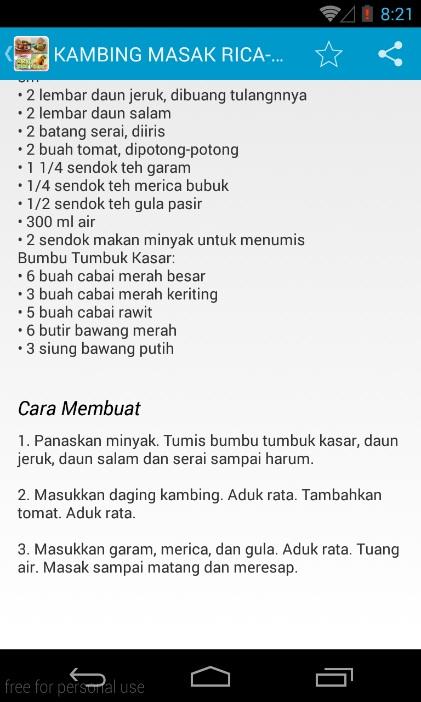 Menu Buka Puasa - Android Apps on Google Play