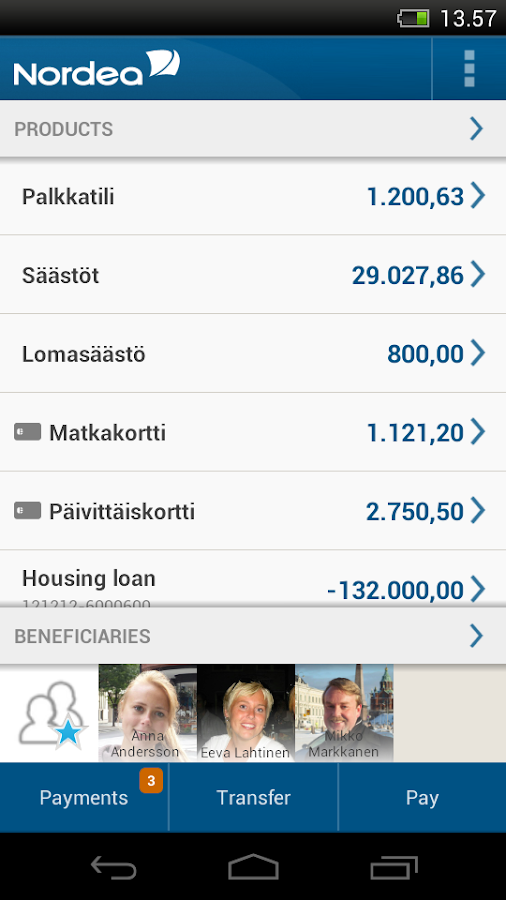 Nordea Mobile Bank Finland Android Apps on Google Play