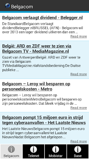 Telecom Nieuws België