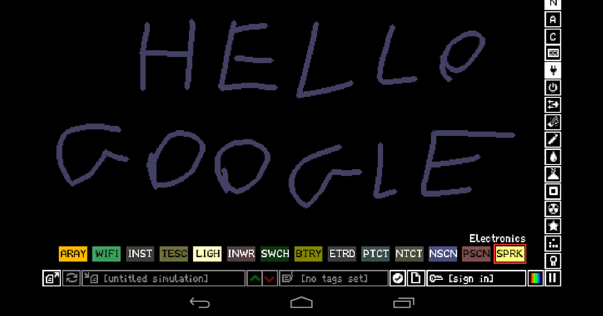 The Powder Toy v1.0 Android Apk Games Applications Widget
