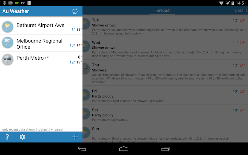 Au Weather Screenshots 10