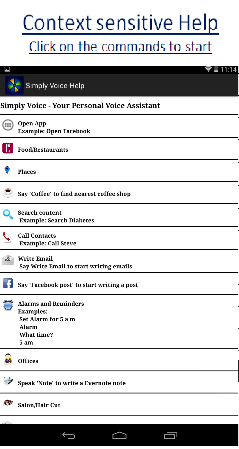 Simply Voice Premium-Assistant Screen 2