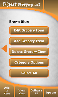 Free Download Digest Diet Shopping List APK for Android