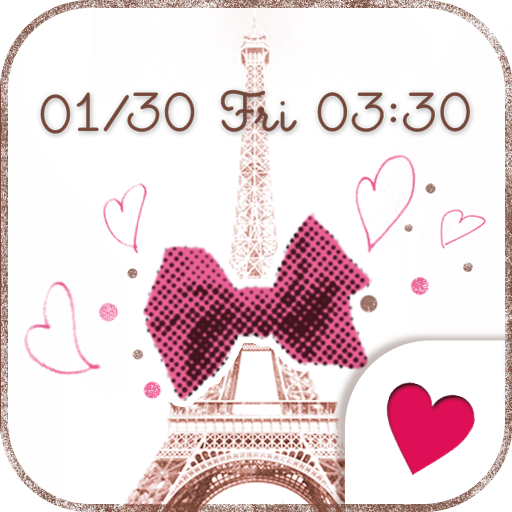 可愛換裝桌布★sweet paris LOGO-APP點子