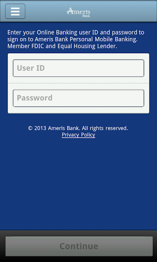 Ameris Bank Personal Mobile