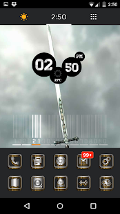 Lastest SilverGold 3D Icon CM&Launcher APK