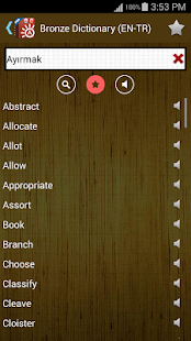 Lastest Bronze Dictionary (EN-TR) APK for Android