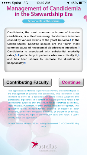 【免費健康App】Management of Candidemia-APP點子