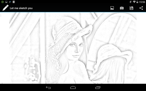 【免費攝影App】Let me sketch you-APP點子