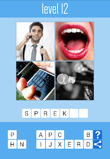 4 Plaatjes 1 Woord: Foto Quiz Screenshots 0