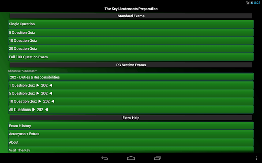 【免費教育App】The Key Lieutenants Exam 2015-APP點子