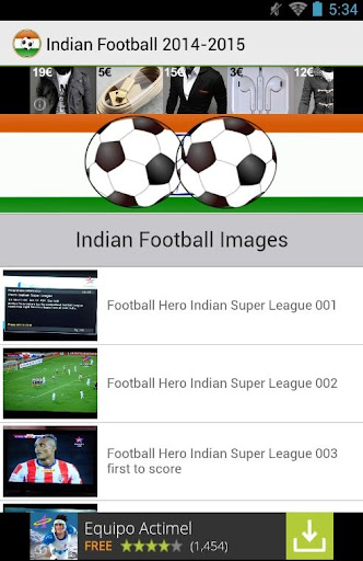 【免費運動App】Indian Football 2014-2015-APP點子