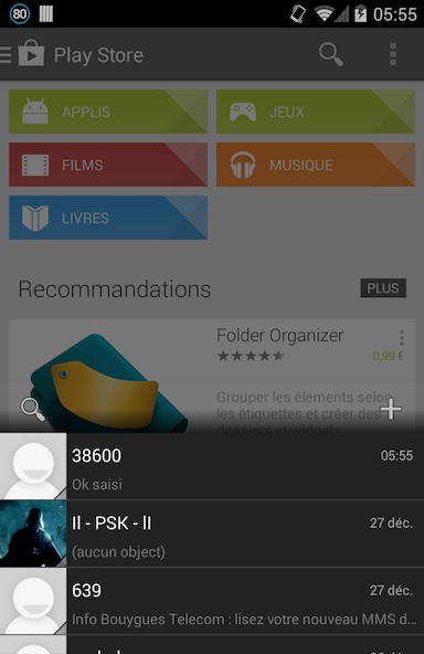    ICmess Beta - Light SMS- screenshot  