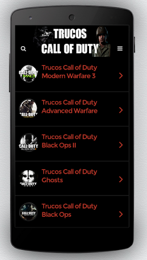 Trucos Call of Duty